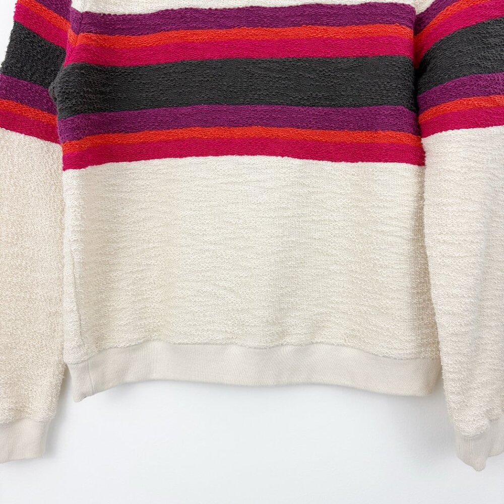 Faherty Organic Cotton Striped Sweatshirt - Picture 7 of 11